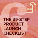 39-step launch checklist